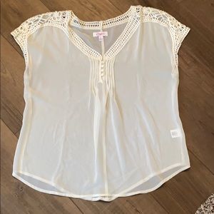 Sheer Lace top!